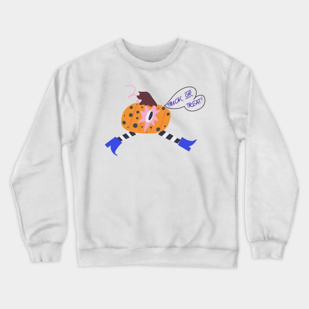 Witch pumpkin Crewneck Sweatshirt by TashaNatasha